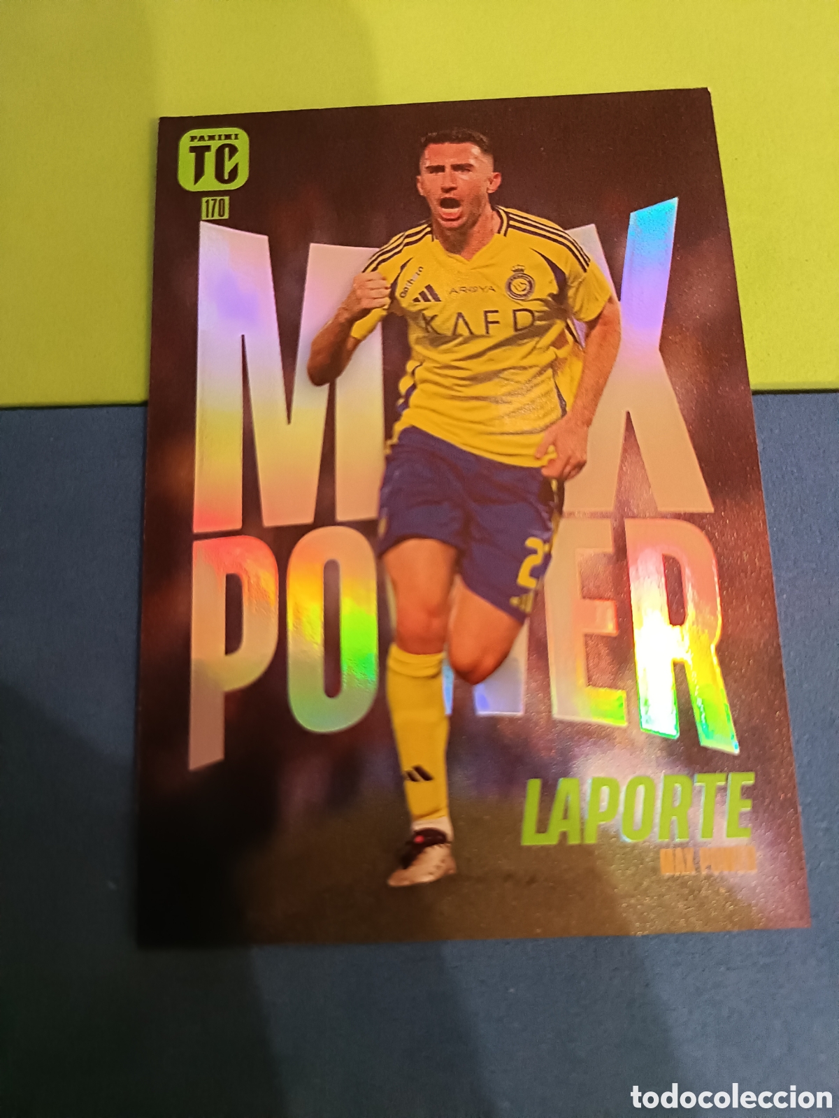 Fu&szlig;ball-Sticker: Panini Adrenalyn XL Top Class 2025 - MAX Power 179 Laporte