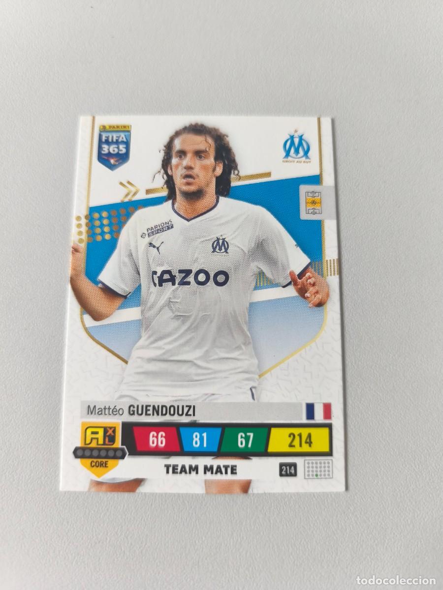 Fu&szlig;ball-Sticker: FIFA 365 ADRENALYN XL 2023 MATTEO GUENDOUZI 214 ALB FIFA