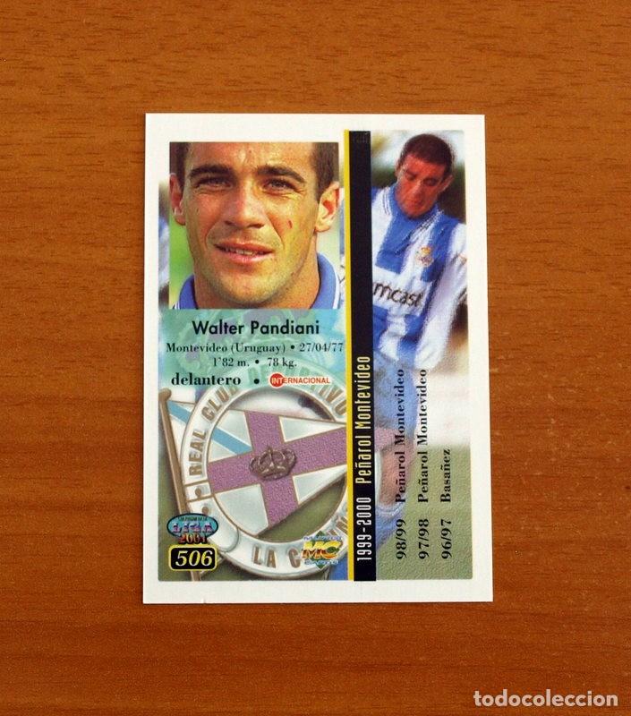 Fu&szlig;ball-Sticker: Deportivo La Coru&ntilde;a - N&ordm; 506 Pandiani - Mundicromo Las Fichas de la Liga 2000-2001, 00-01