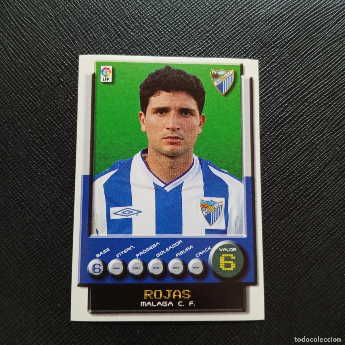 Fu&szlig;ball-Sticker: 183 ROJAS MALAGA PANINI 2001 2002 CROMO FUTBOL 01 02 LIGA - SIN PEGAR - A208 PG82