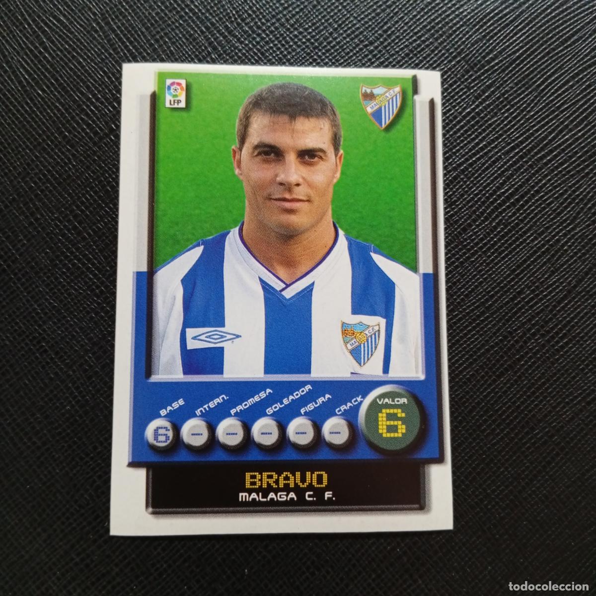 Football Stickers: 184 BRAVO MALAGA PANINI 2001 2002 CROMO FUTBOL 01 02 LIGA - SIN PEGAR - A208 PG82