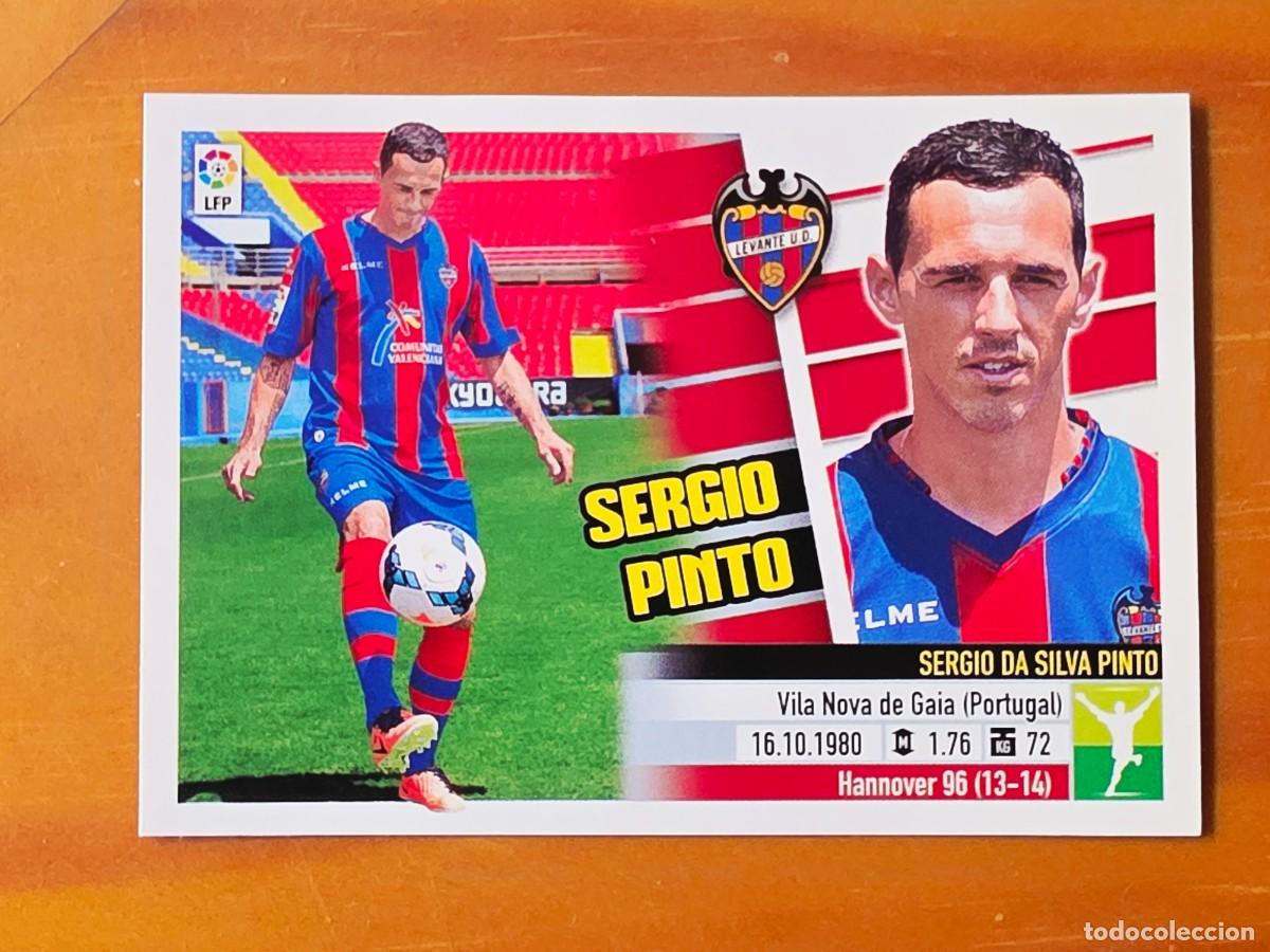Football Stickers: &Uacute;ltimos Fichajes 11 Sergio Pinto, Levante UD, Panini Ediciones Liga Este 2013 2014 13 14