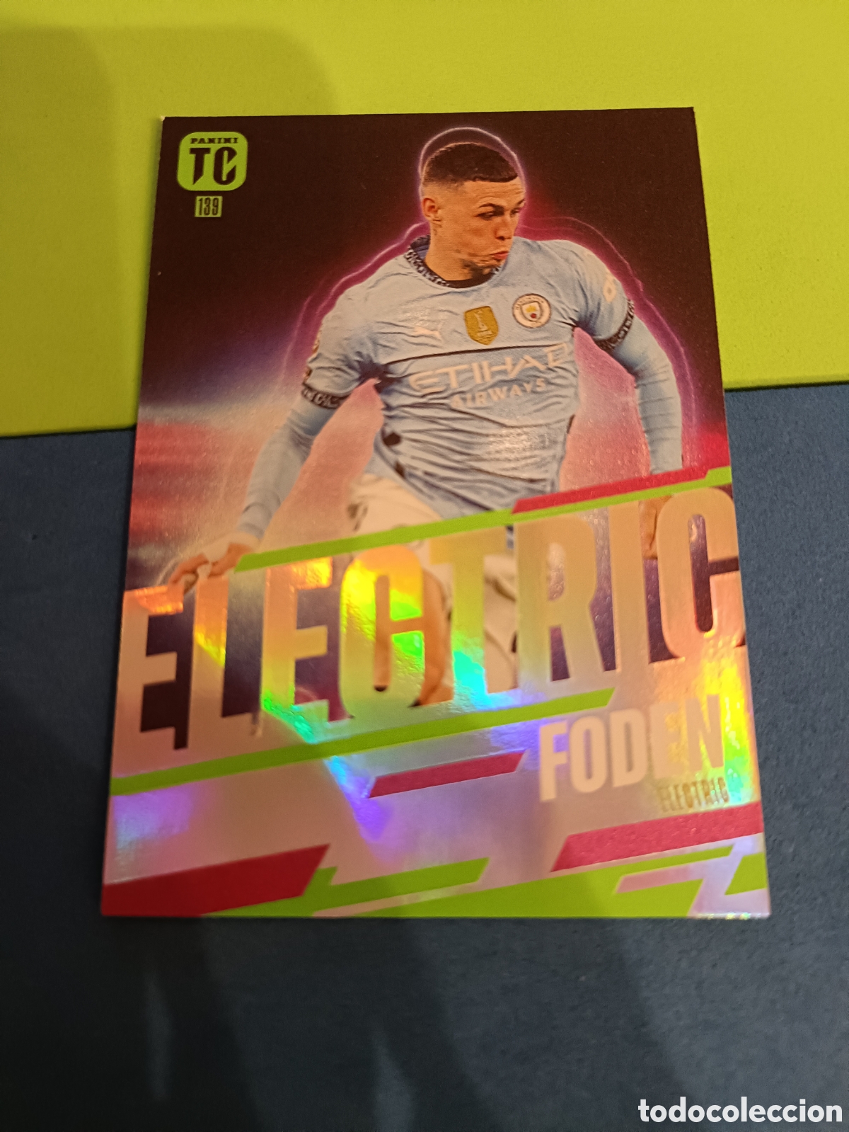 Football Stickers: Panini Adrenalyn XL Top Class 2025 - Electric 139 Foden