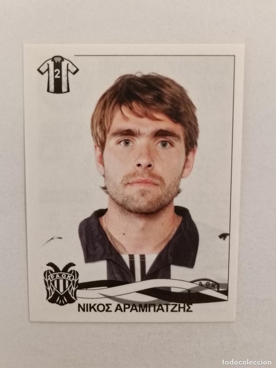 Football Stickers: #273 NIKOS ARABATZIS (PAOK) SUPERLIGA GRECIA 09/10 PANINI