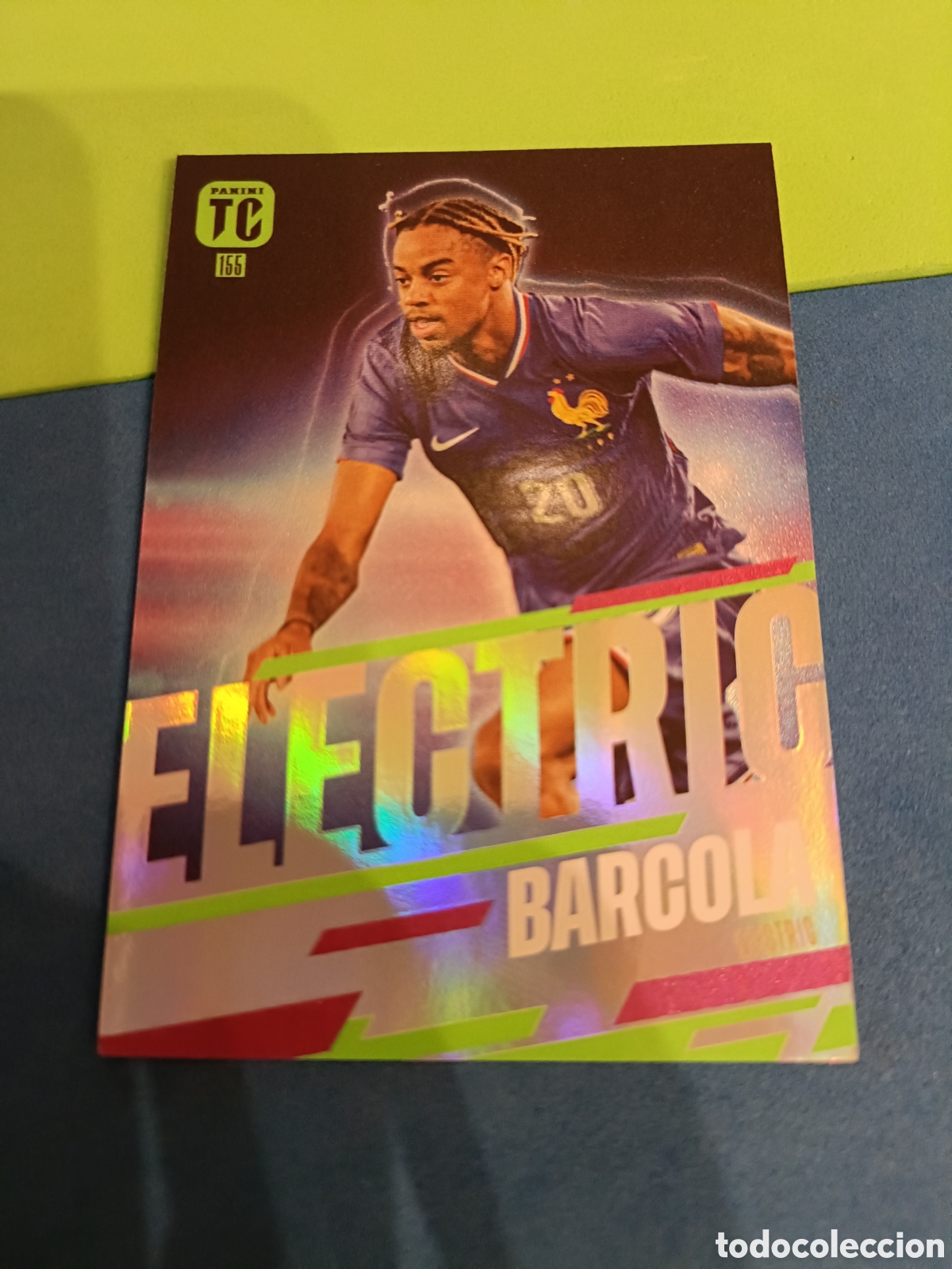 Football Stickers: Panini Adrenalyn XL Top Class 2025 - Electric 155 Barcola