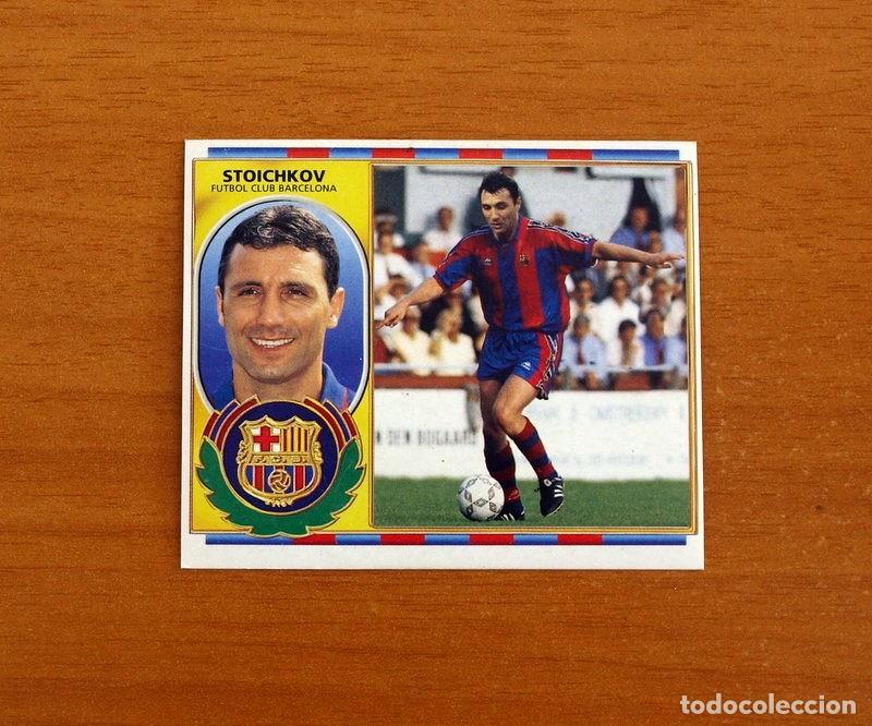 Cromos de Futebol: Barcelona - Stoichkov - Fichaje n&ordm; 14 -Versi&oacute;n - Ediciones Este Liga 1996-1997, 96-97 - Nunca Pegado