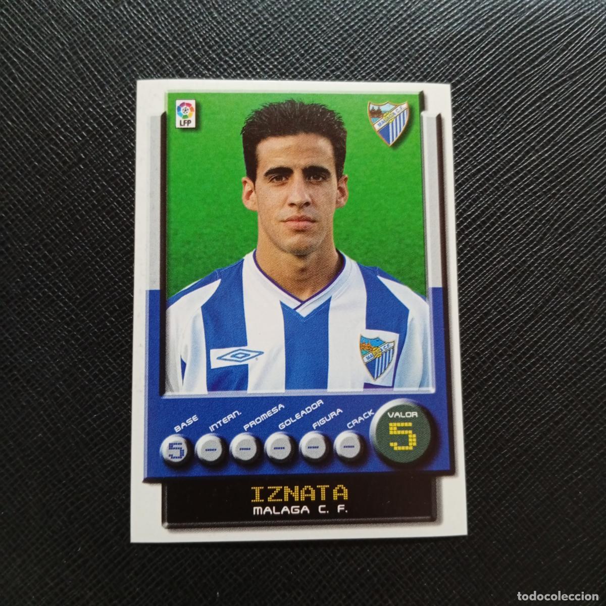Cromos de Futebol: 188 IZNATA MALAGA PANINI 2001 2002 CROMO FUTBOL 01 02 LIGA - SIN PEGAR - A208 PG82