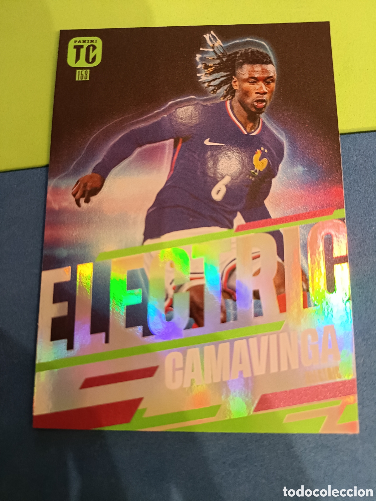 Cromos de Futebol: Panini Adrenalyn XL Top Class 2025 - Electric 153 Camavinga