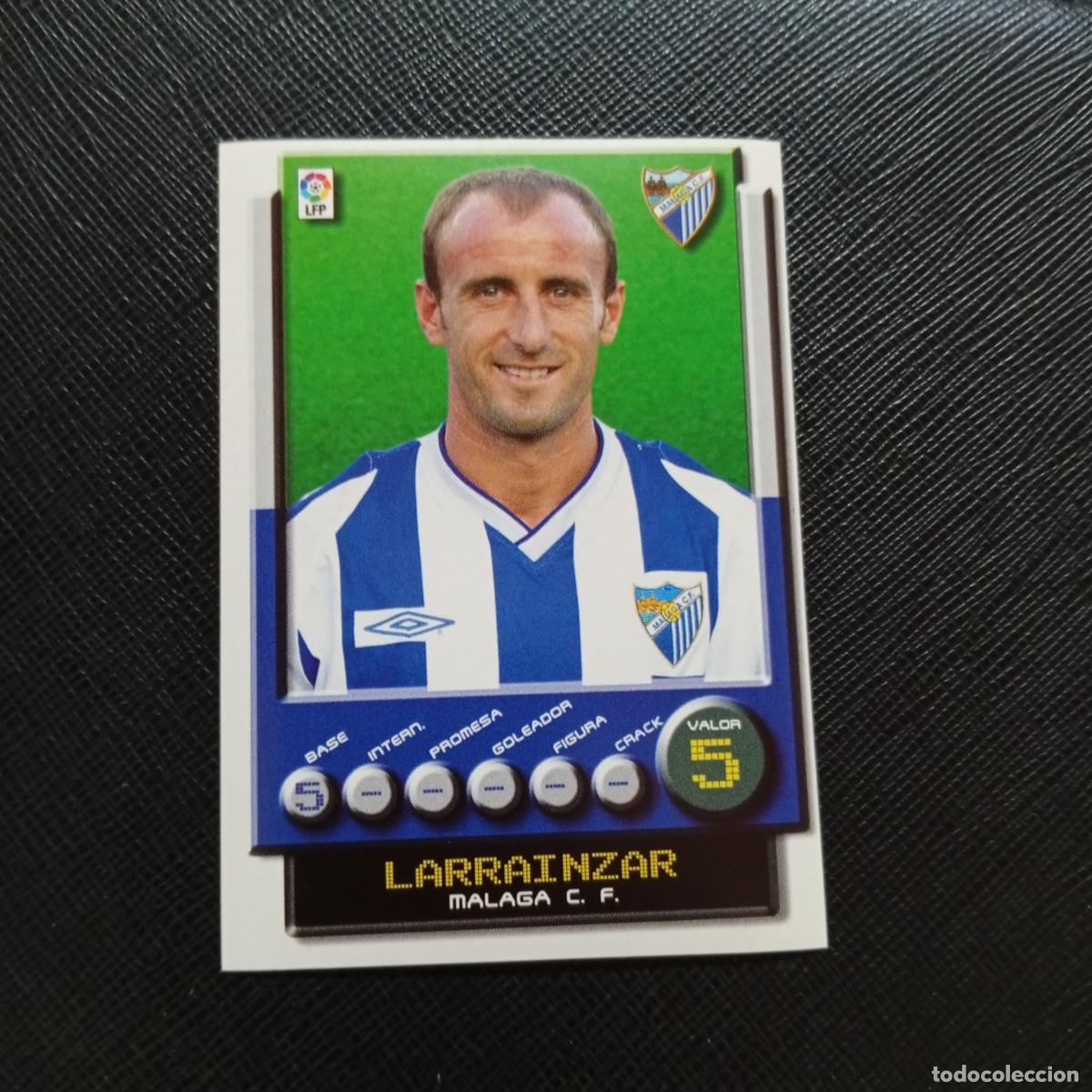 Cromos de Futebol: 189 LARRAINZAR MALAGA PANINI 2001 2002 CROMO FUTBOL 01 02 LIGA - SIN PEGAR - A208 PG82