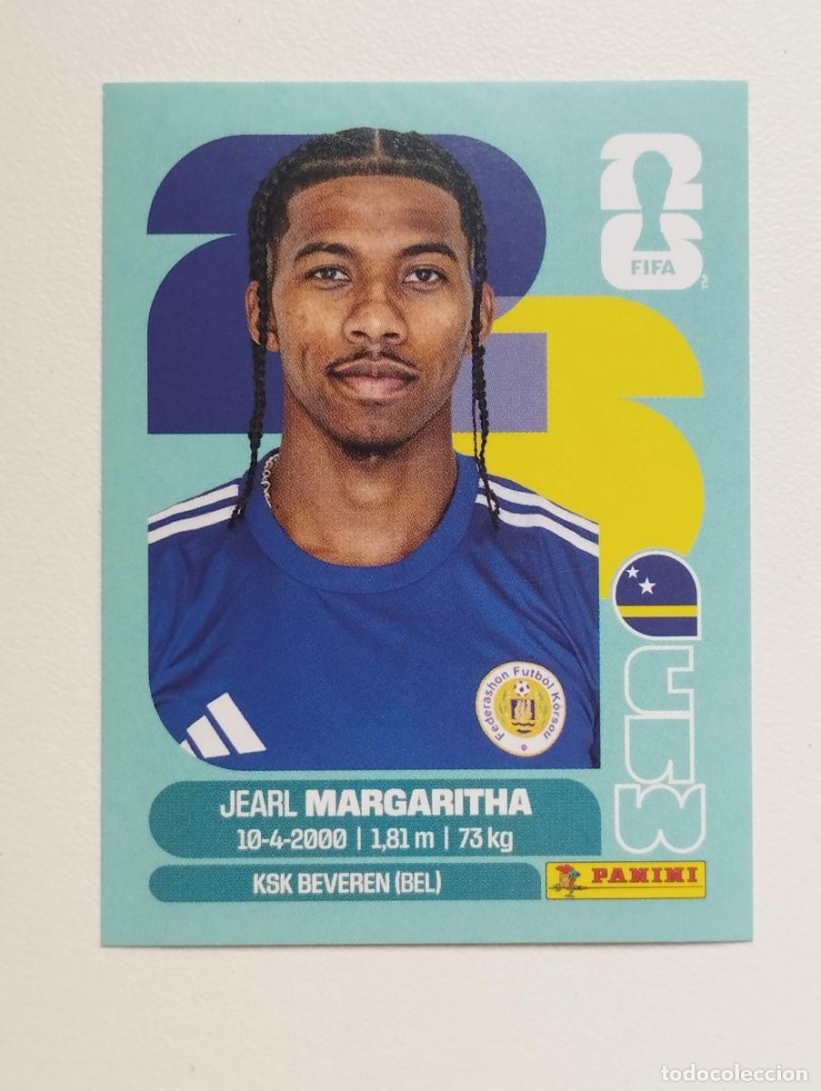 Cromos de Futebol: CROMO STICKER WORLD CUP 2026 MUNDIAL 26 PANINI CURAZAO CUW16 CUW 16 JEARL MARGARITHA