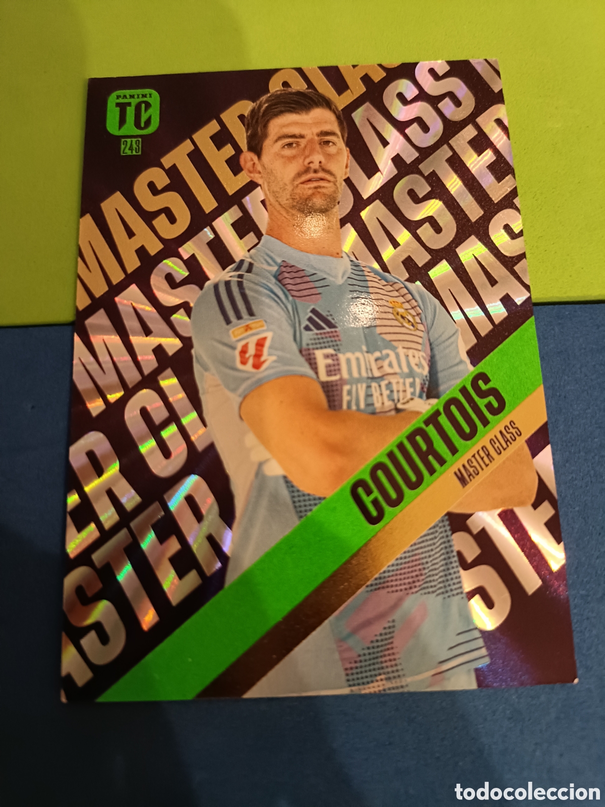 Cromos de F&uacute;tbol: Panini Adrenalyn XL Top Class 2025 - Master class masterclass 243 Courtois