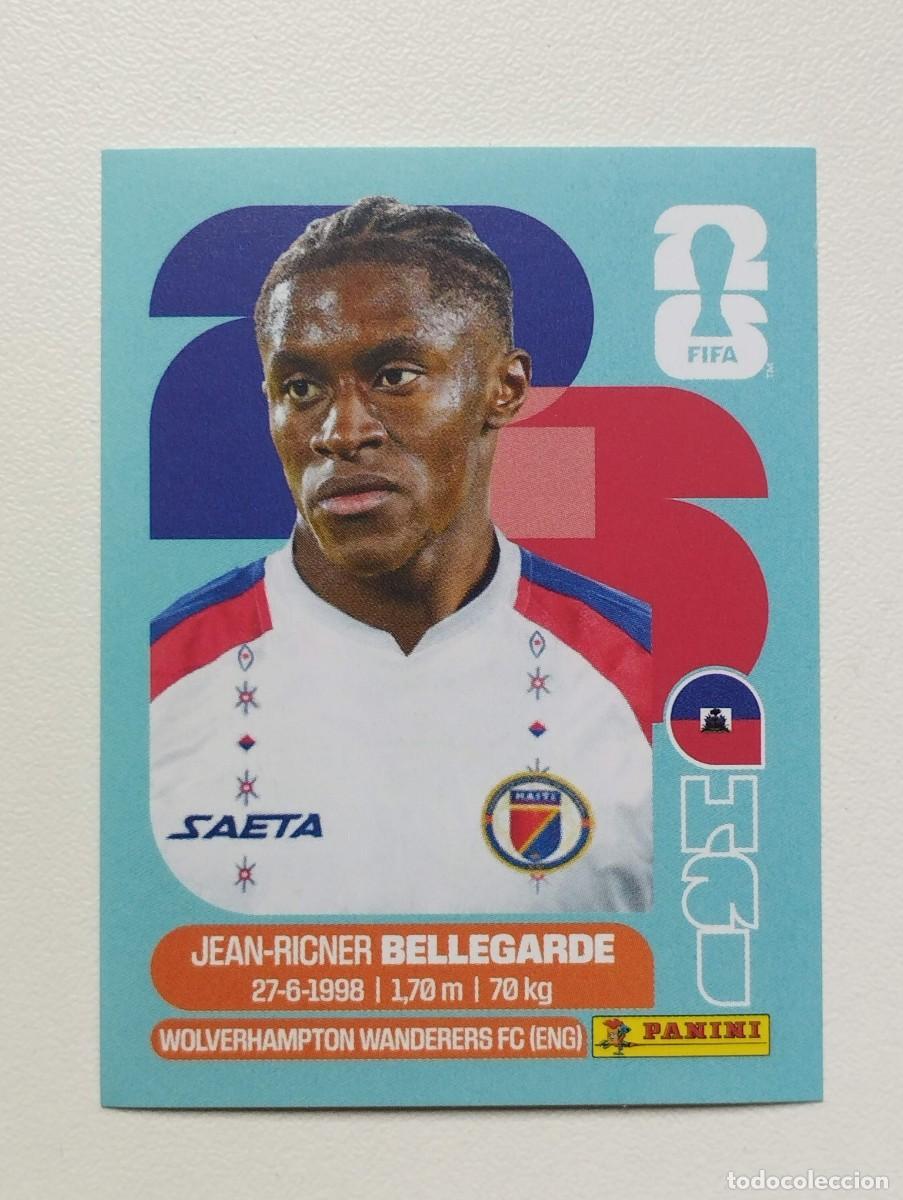 Cromos de F&uacute;tbol: CROMO STICKER WORLD CUP 2026 MUNDIAL 26 PANINI HAITI HAI12 HAI 12 BELLEGARDE