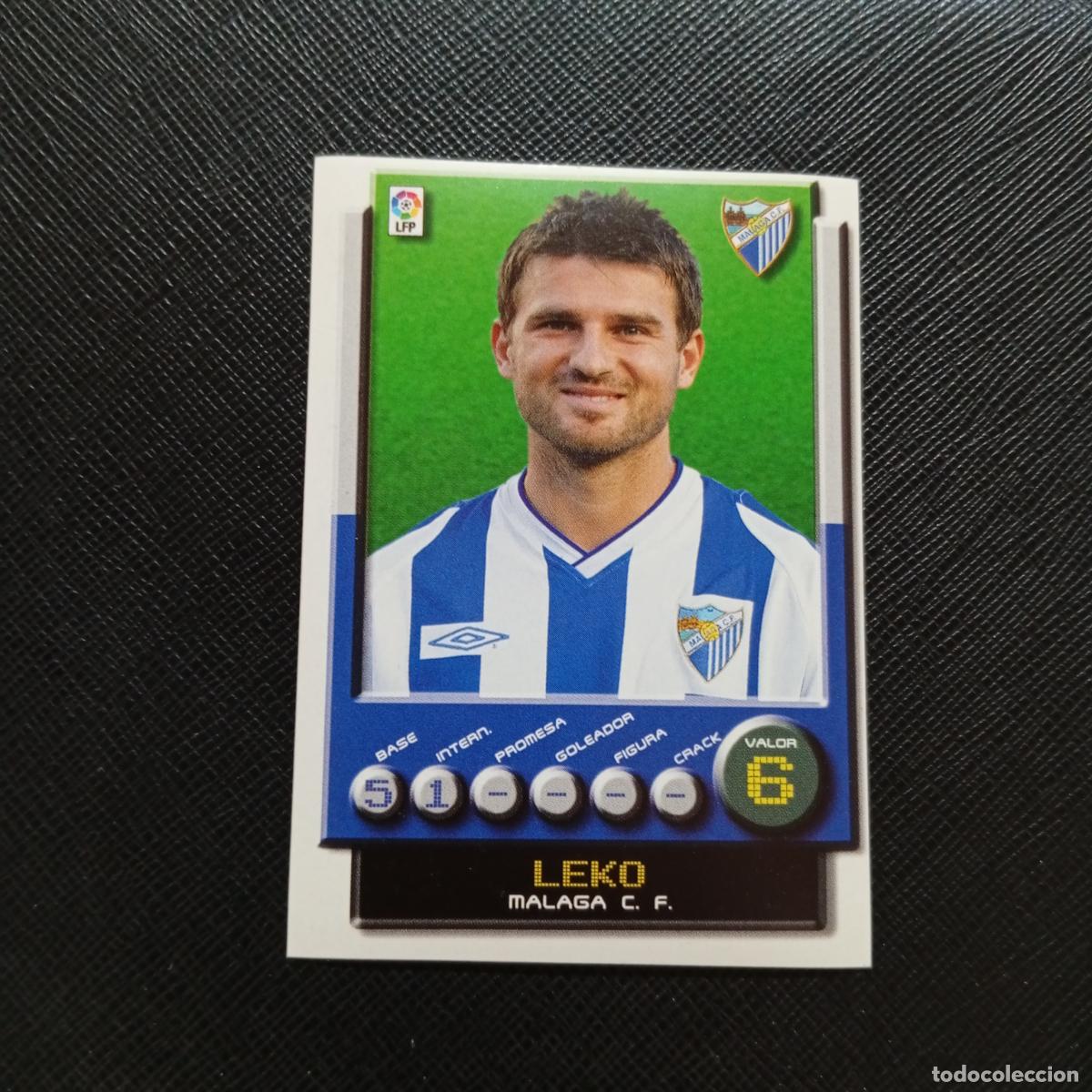 Cromos de F&uacute;tbol: 194 LEKO MALAGA PANINI 2001 2002 CROMO FUTBOL 01 02 LIGA - SIN PEGAR - A208 PG82