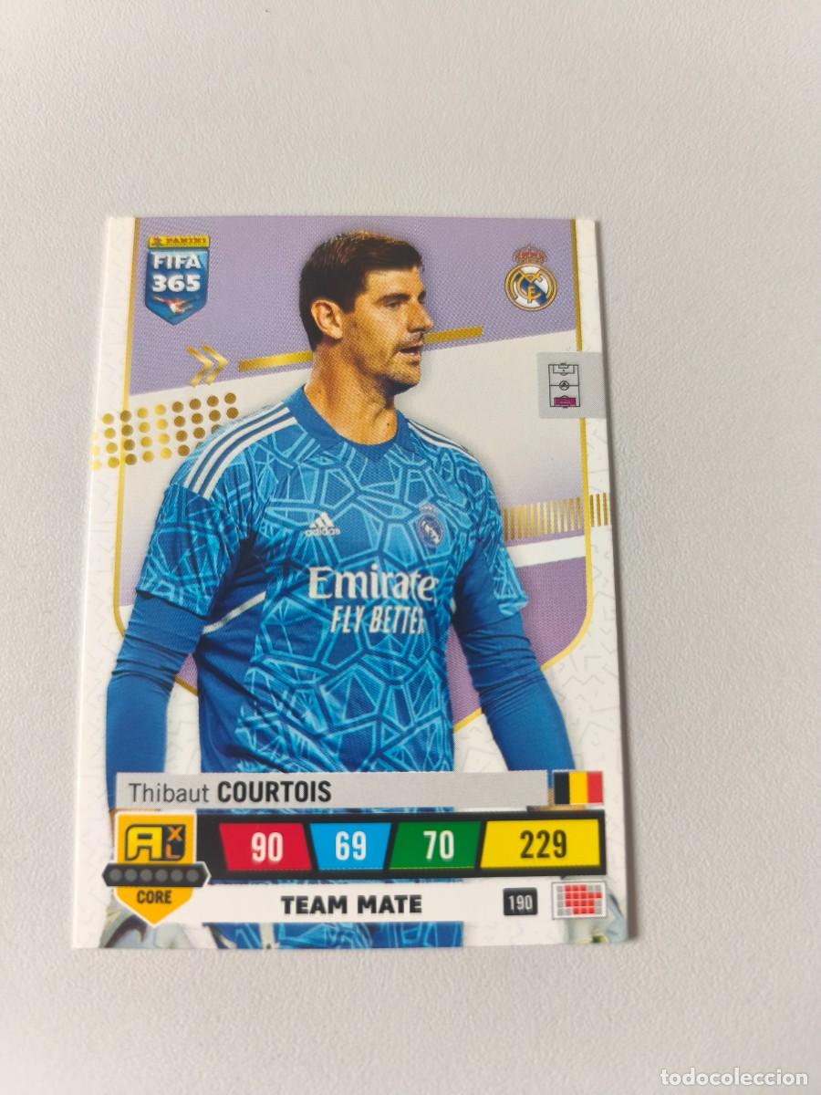 Cromos de F&uacute;tbol: FIFA 365 ADRENALYN XL 2023 THIBAUT COURTOIS 190 ALB FIFA