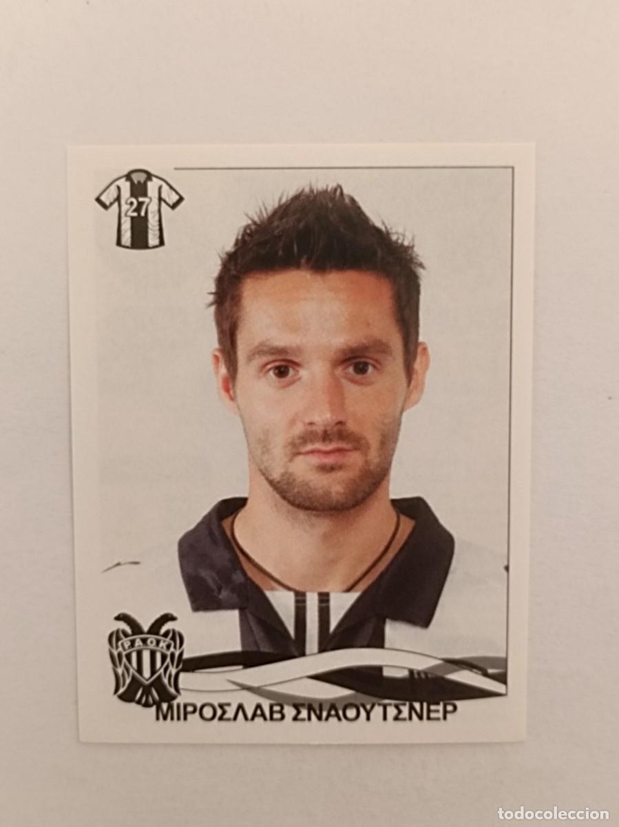 Fu&szlig;ball-Sticker: #279 MIROSLAW SZNAUCNER (PAOK) SUPERLIGA GRECIA 09/10 PANINI