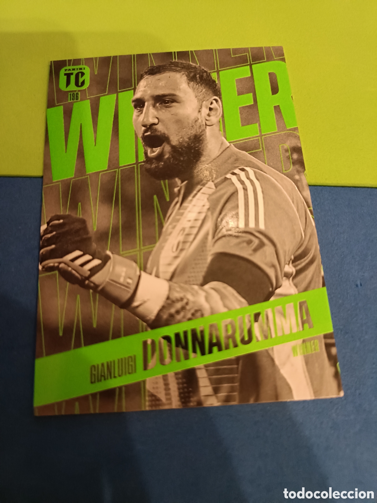 Fu&szlig;ball-Sticker: Panini Adrenalyn XL Top Class 2025 - Winner 196 Donnarumma