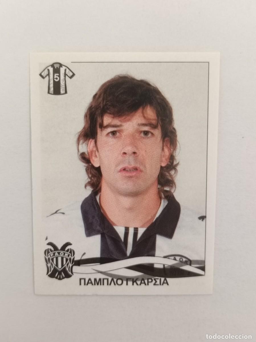 Fu&szlig;ball-Sticker: #280 PABLO GARCIA (PAOK) SUPERLIGA GRECIA 09/10 PANINI