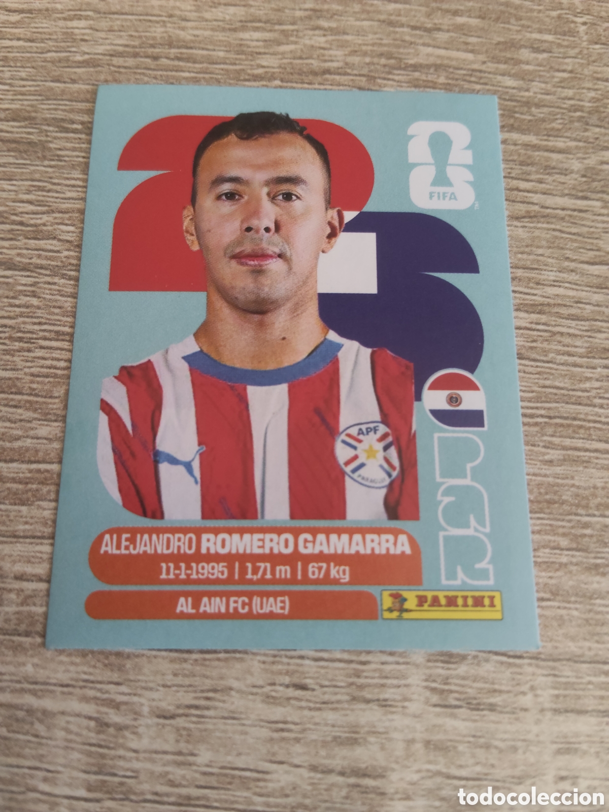 Football Stickers: Panini mundial 2026 PAR 16 Alejandro Romero Gamarra