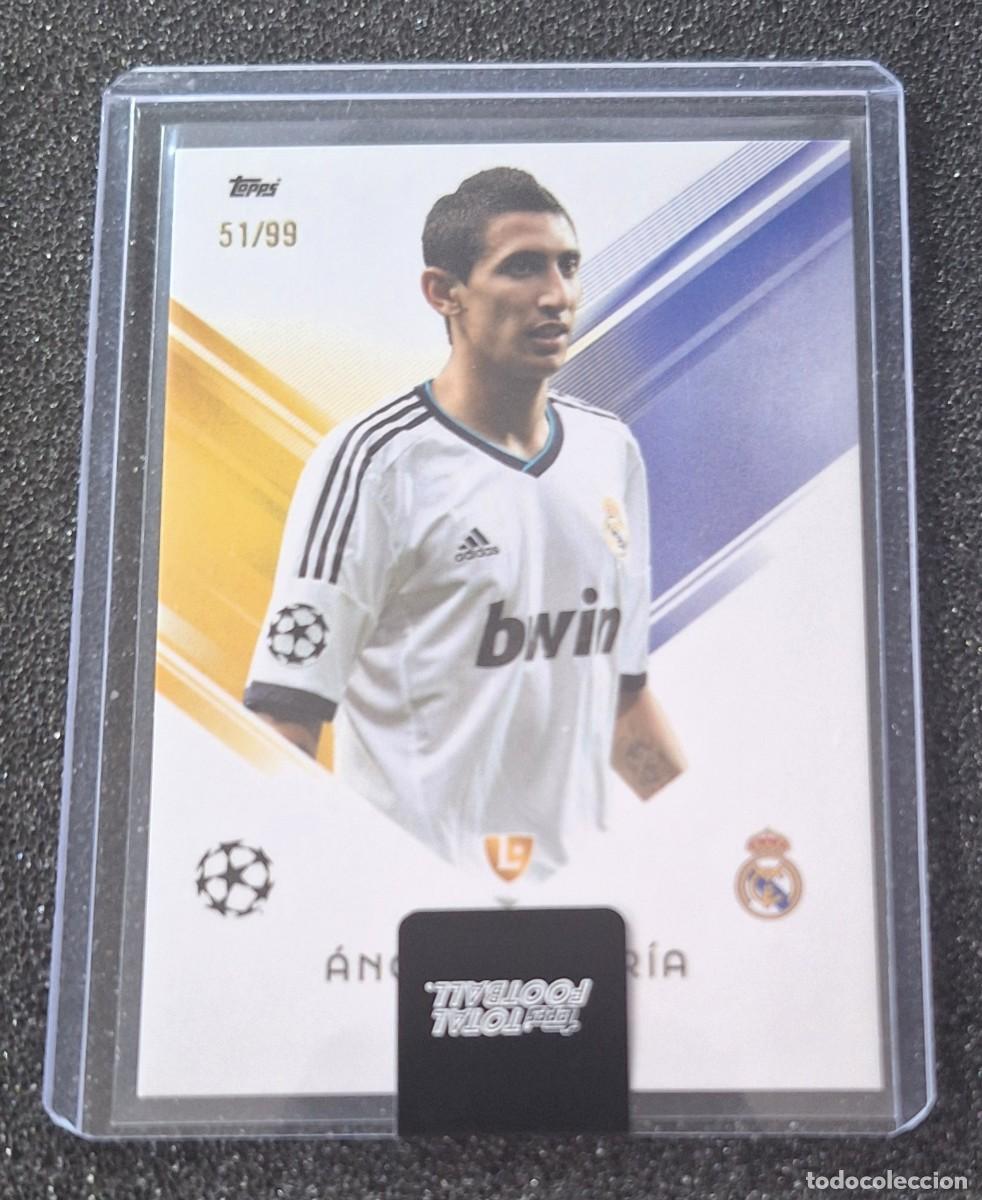Football Stickers: Angel Di Maria Real Madrid Topps Total Football 51/99
