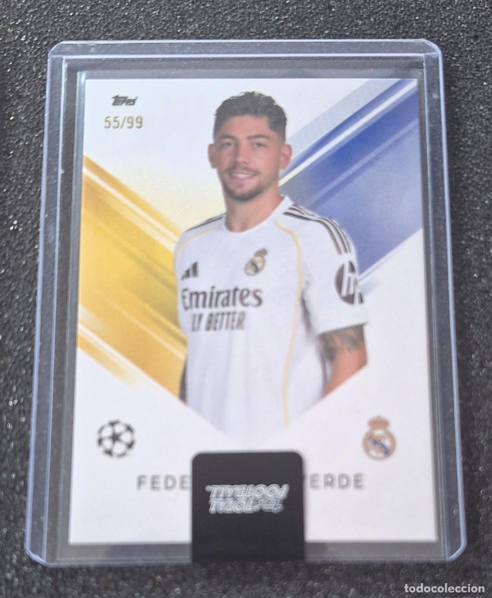 Cromos de Futebol: Federico Valverde Real Madrid Topps Total Football 55/99
