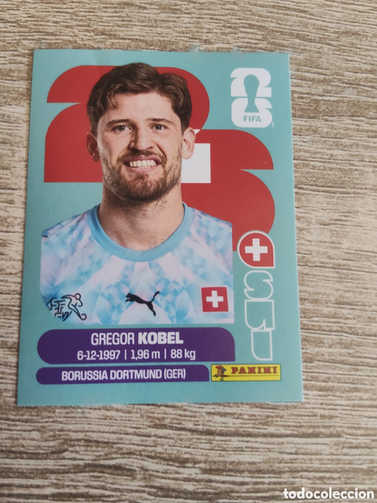 Cromos de Futebol: Panini mundial 2026 SUI 2 Gregor Kobel Suiza