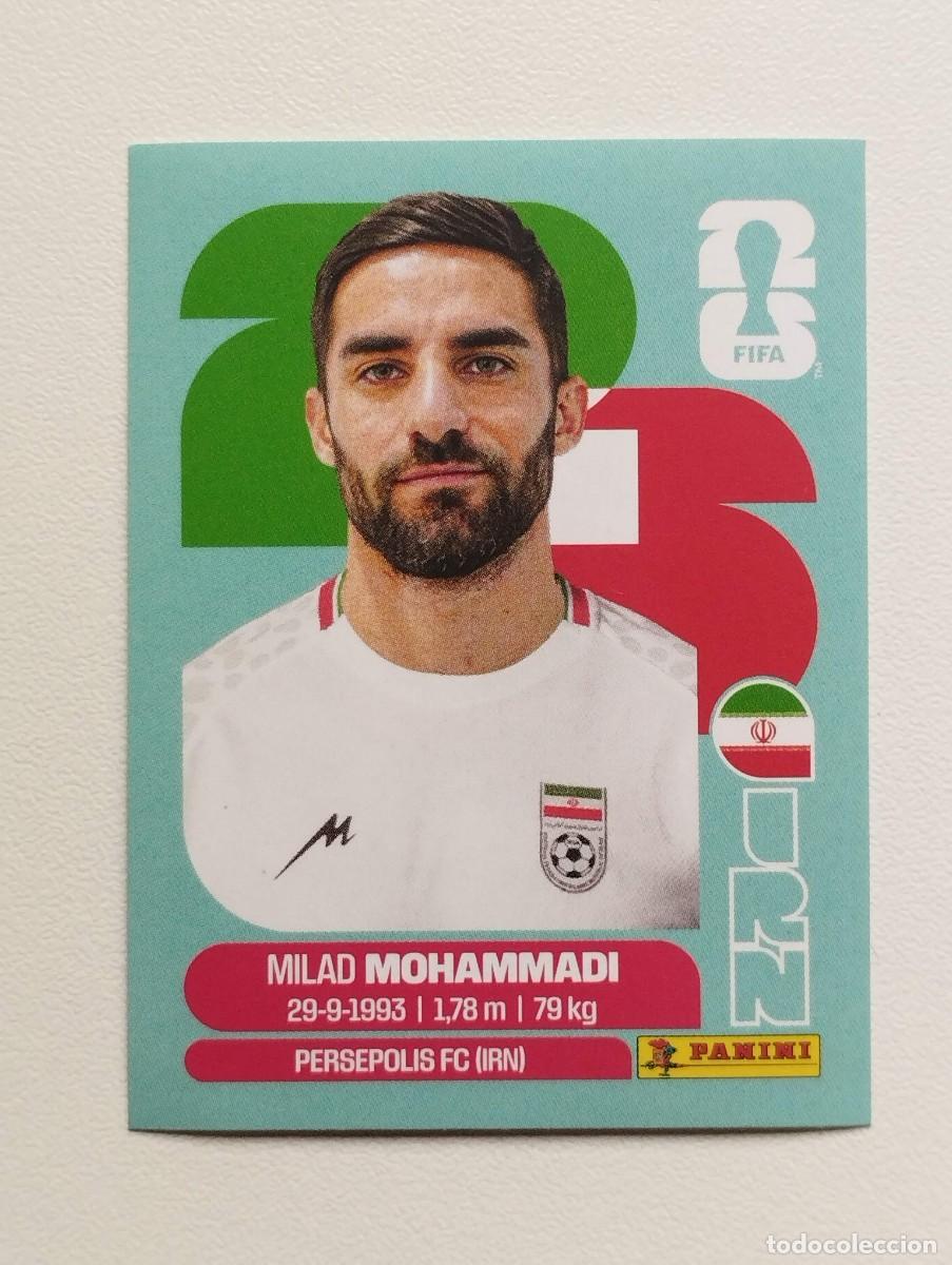 Cromos de Futebol: CROMO STICKER WORLD CUP 2026 MUNDIAL 26 IRAN IRN5 IRN 5 MILAD MOHAMMADI