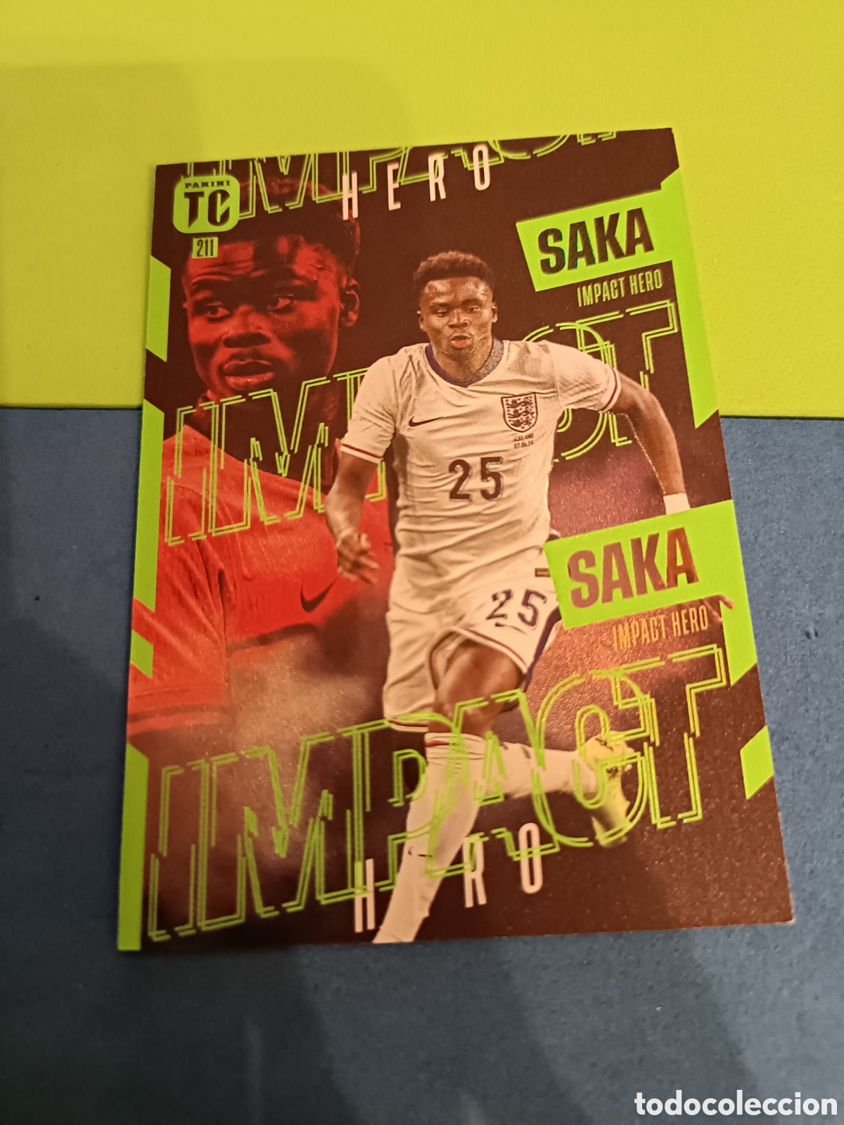 Cromos de Futebol: Panini Adrenalyn XL Top Class 2025 - Impact 211 Saka