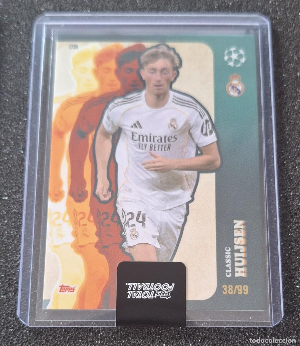 Cromos de Futebol: Dean Huijsen Real Madrid Topps Total Football 38/99 Classic