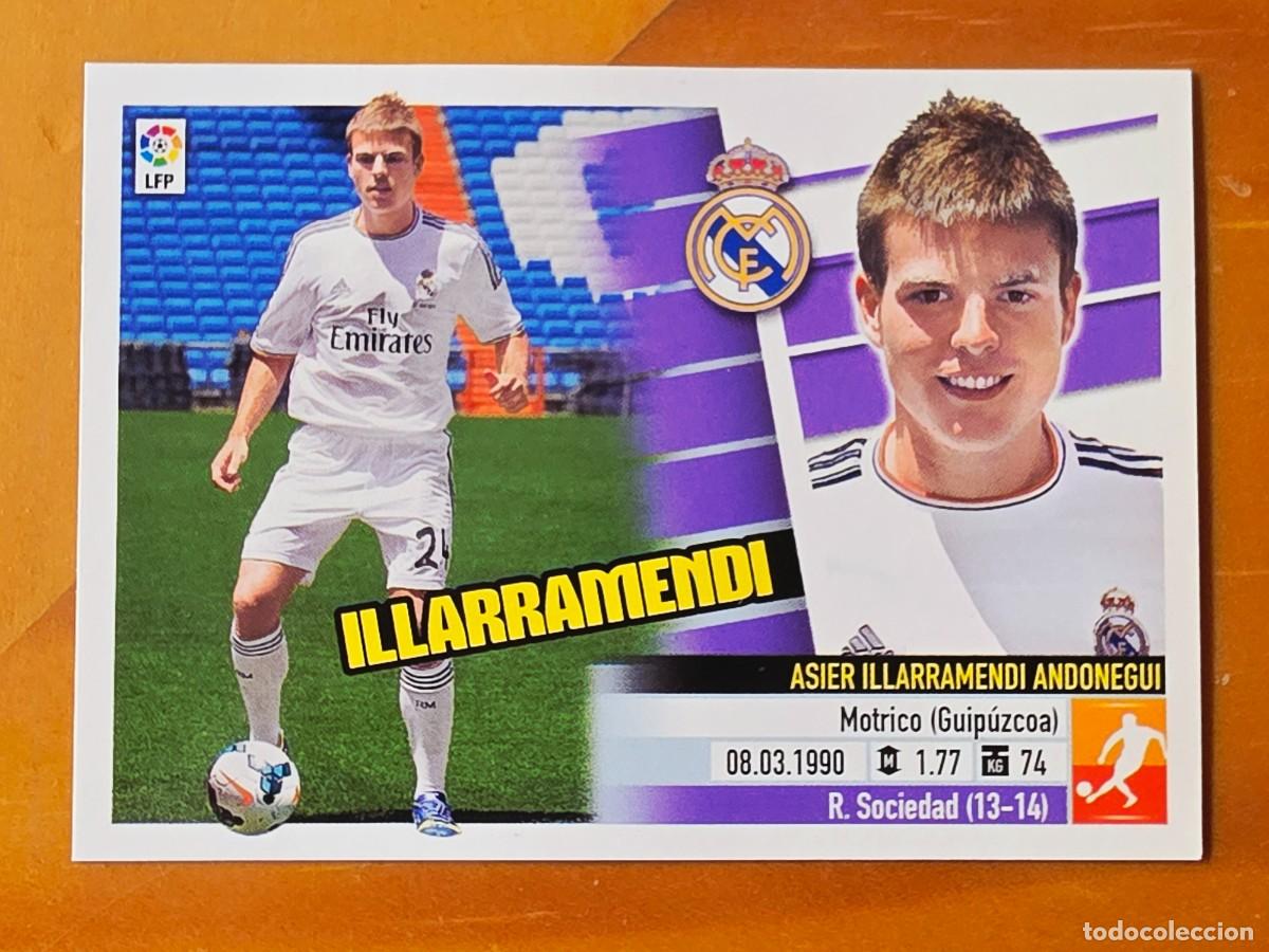 Football Stickers: &Uacute;ltimos Fichajes 21 Asier Illarramendi, Real Madrid, Panini Ediciones Liga Este 2013 2014 13 14