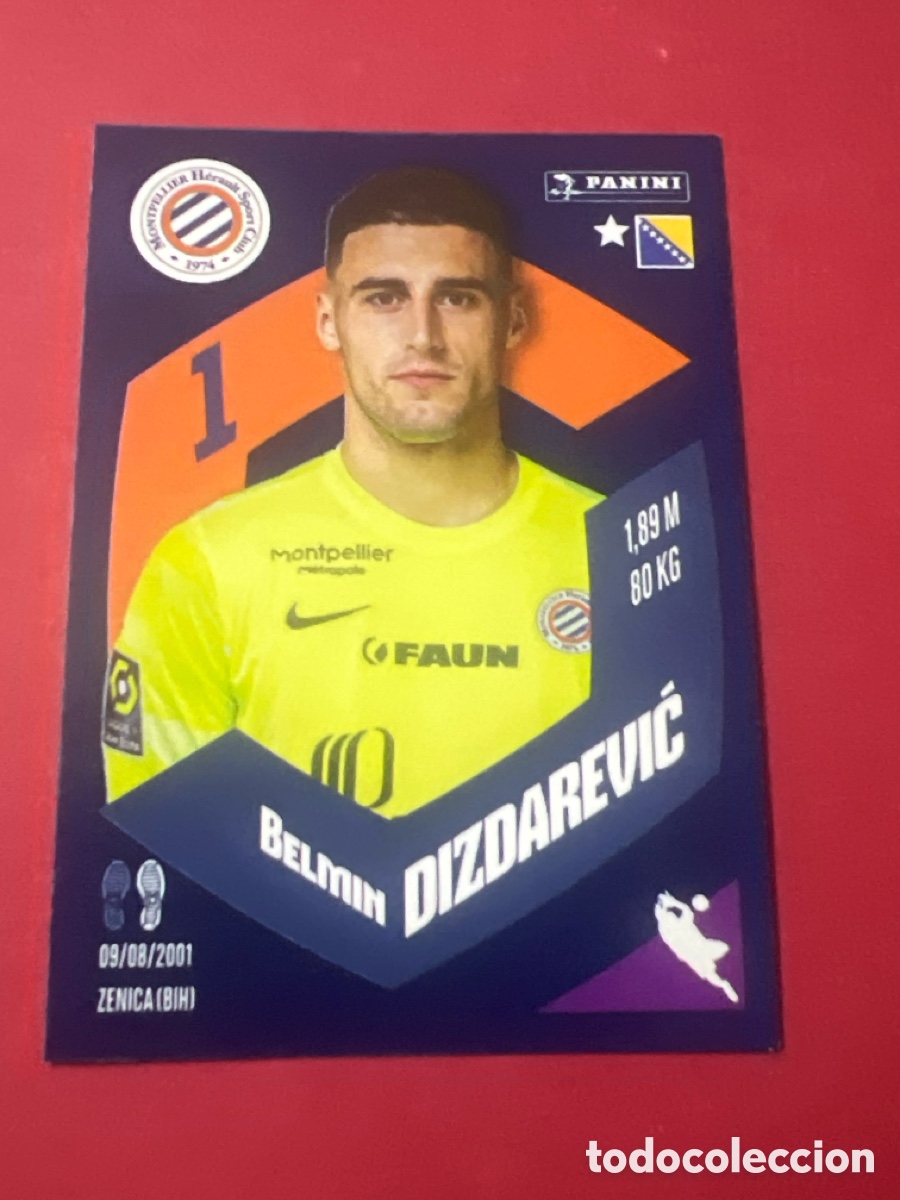 Cartes &agrave; collectionner de Football: C1128. Panini Foot France stickers 2023 2024 23 24 - 257 Dizdarevic
