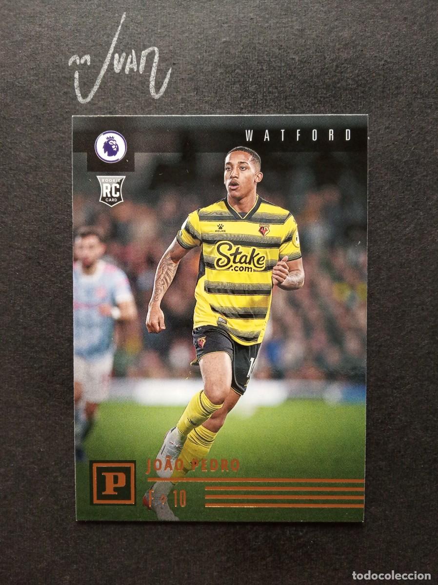 Cromos de F&uacute;tbol: N&ordm; 32 ROOKIE JOAO PEDRO WATFORD BRASIL CHELSEA ⚽ PANINI &reg; CHRONICLES PREMIER 2021 2022 21 22 NUEVO