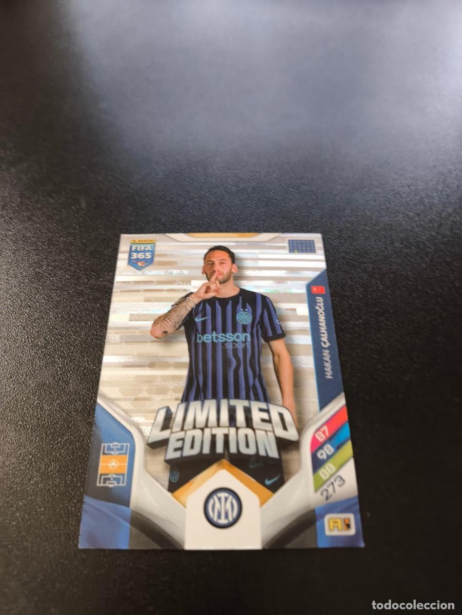 Fu&szlig;ball-Sticker: LE-HC Hakan &Ccedil;alhanoğlu INTER DE MILAN LIMITED EDITION PANINI ADRENALYN FIFA 365 2025 2026 LIGA
