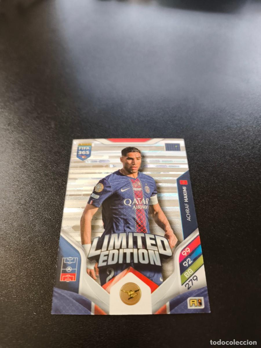 Fu&szlig;ball-Sticker: LE-AH Achraf Hakimi PSG PARIS SAINT GERMAIN LIMITED EDITION PANINI ADRENALYN FIFA 365 2025 2026 LIGA