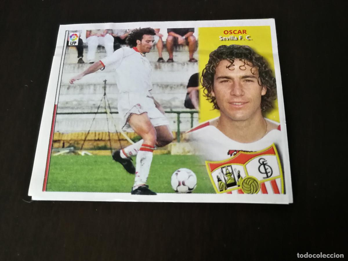 Cartes &agrave; collectionner de Football: Oscar Coloca Sevilla CF. despegado/recortado. Liga Este 02-03.