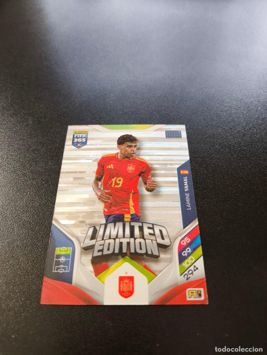 Figurine di Calcio: LE-LYA Lamine Yamal ESPA&Ntilde;A BARCELONA LIMITED EDITION PANINI ADRENALYN FIFA 365 2025 2026 NO LIGA