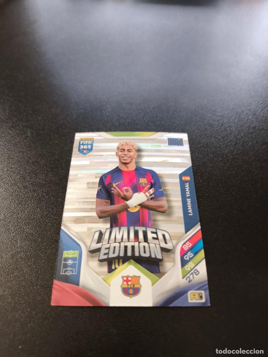 Figurine di Calcio: LE-LY Lamine Yamal BARCELONA LIMITED EDITION PANINI ADRENALYN FIFA 365 2025 2026 NO LIGA