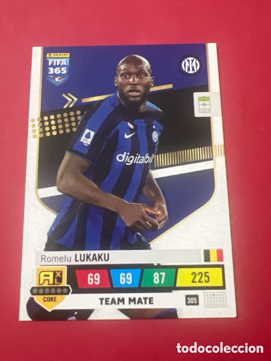 Cromos de F&uacute;tbol: C1194. Lukaku Inter De Milan Fifa 365 22-23 # 305