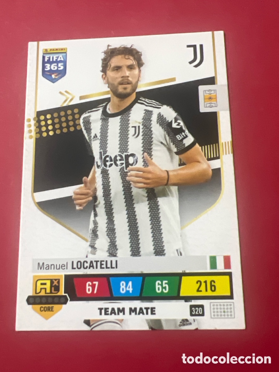 Football Stickers: C1197. 320 Locatelli, Juventus, Panini Adrenalyn XL Fifa 365 2022 2023 22 23