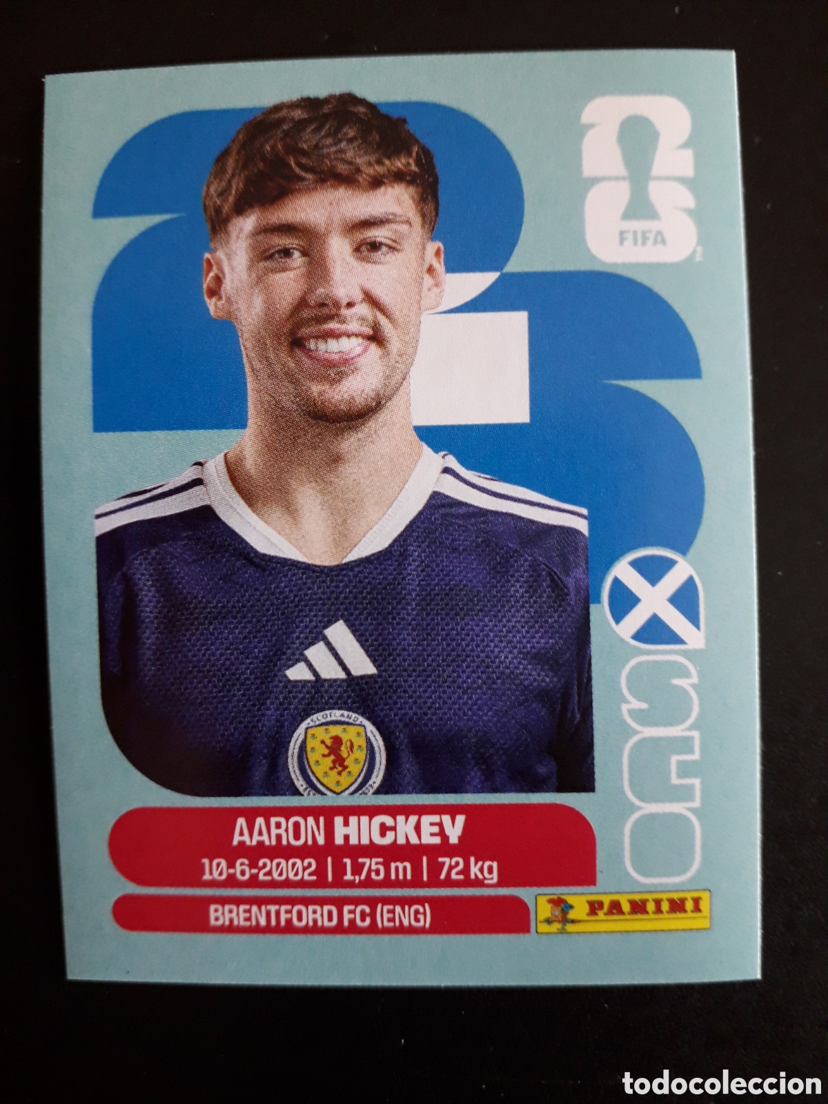 Football Stickers: HICKEY ESCOCIA SCO 5 MUNDIAL F&Uacute;TBOL 2026 FIFA WORLD CUP PANINI SIN PEGAR PEDIDO M&Iacute;NIMO 3&euro;