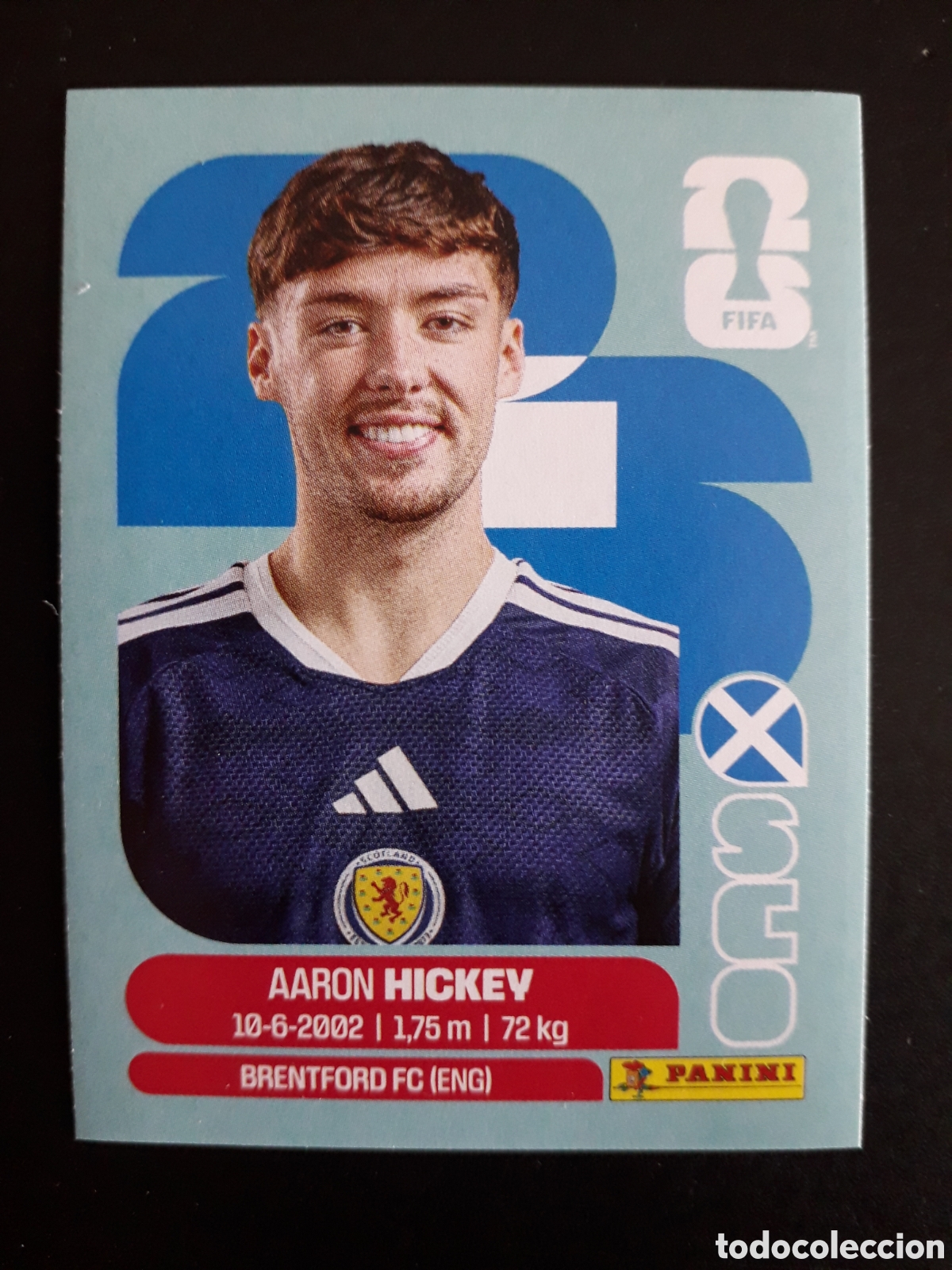 Football Stickers: HICKEY ESCOCIA SCO 5 MUNDIAL F&Uacute;TBOL 2026 FIFA WORLD CUP PANINI SIN PEGAR PEDIDO M&Iacute;NIMO 3&euro;