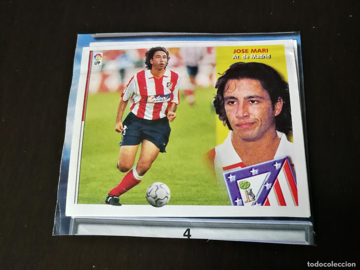 Cartes &agrave; collectionner de Football: Jos&eacute; Mari At de Madrid Ultimo Fichaje n&ordm; 4 . despegado/recortado. Liga Este 02-03.