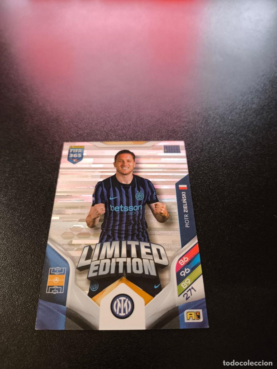 Cromos de F&uacute;tbol: LE-PZ Piotr Zieliński INTER DE MILAN LIMITED EDITION PANINI ADRENALYN FIFA 365 2025 2026 N LIGA ESTE