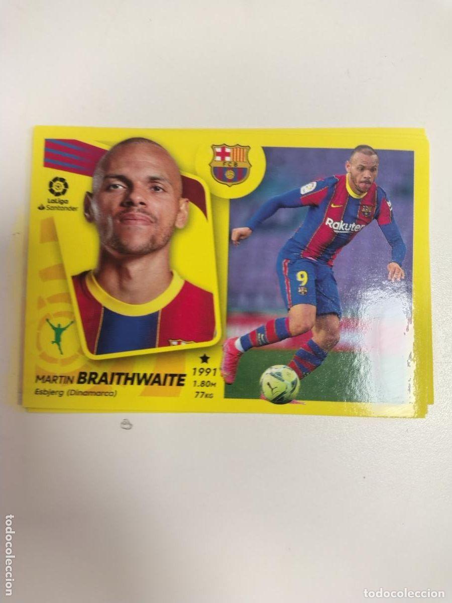 Cromos de F&uacute;tbol: Liga Este 2021-22 Barcelona 20B Braithwaite