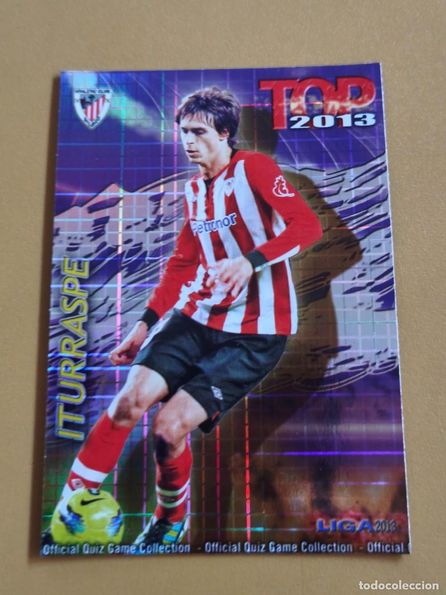 Cromos de F&uacute;tbol: iturraspe, liga 2013 top. cuadros cromo dificil