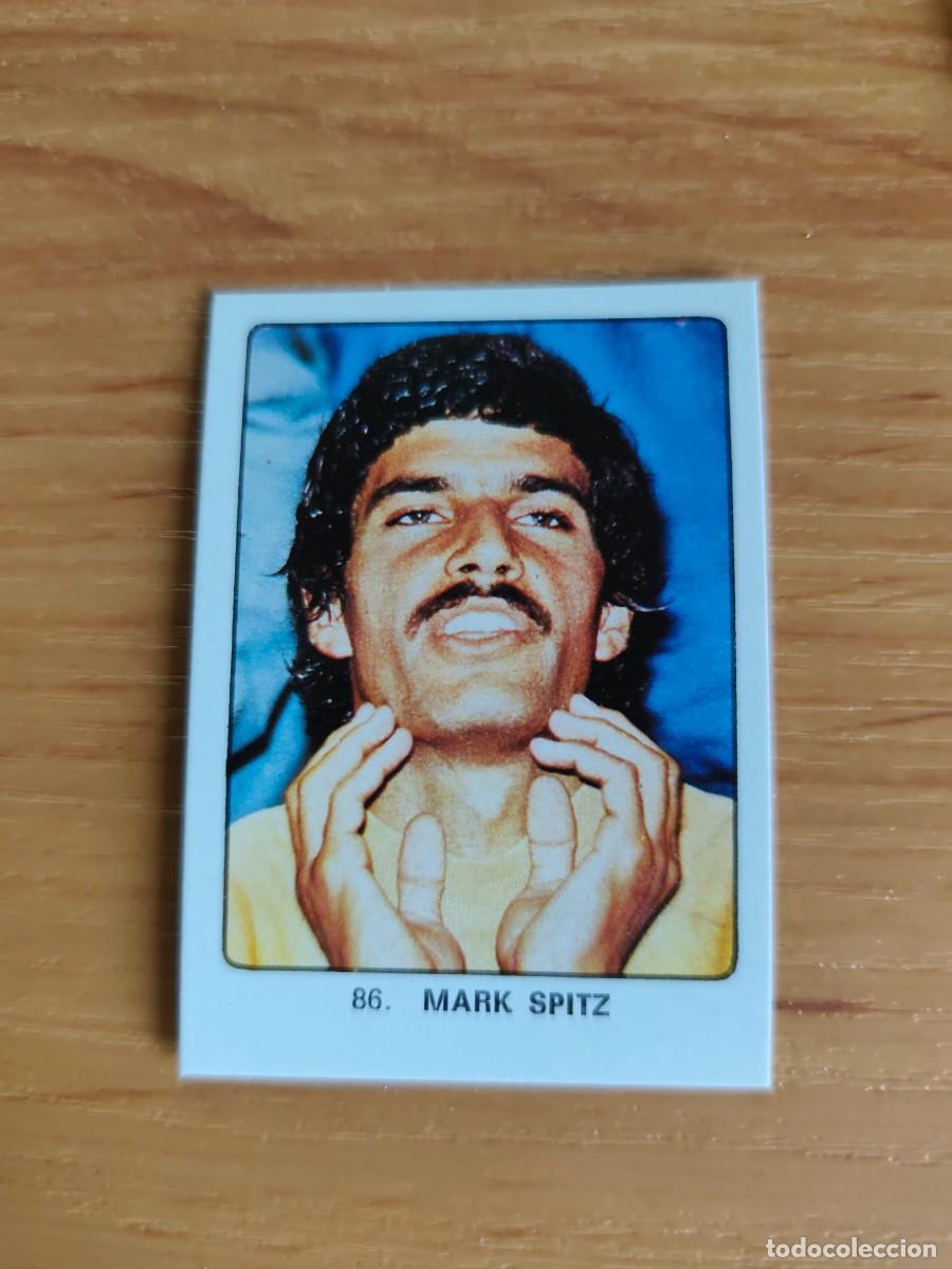 Cromos de F&uacute;tbol: Cromo campeones del deporte mundial Mark spitz n&uacute;mero 86 Keisa. Sin pegar