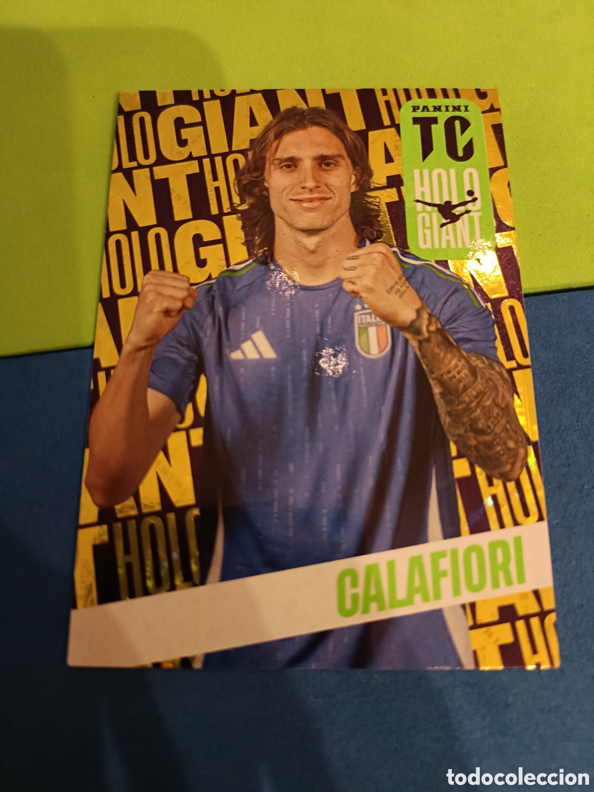 Cartes &agrave; collectionner de Football: Panini Adrenalyn XL Top Class 2025 - Holo Giant Calafiori