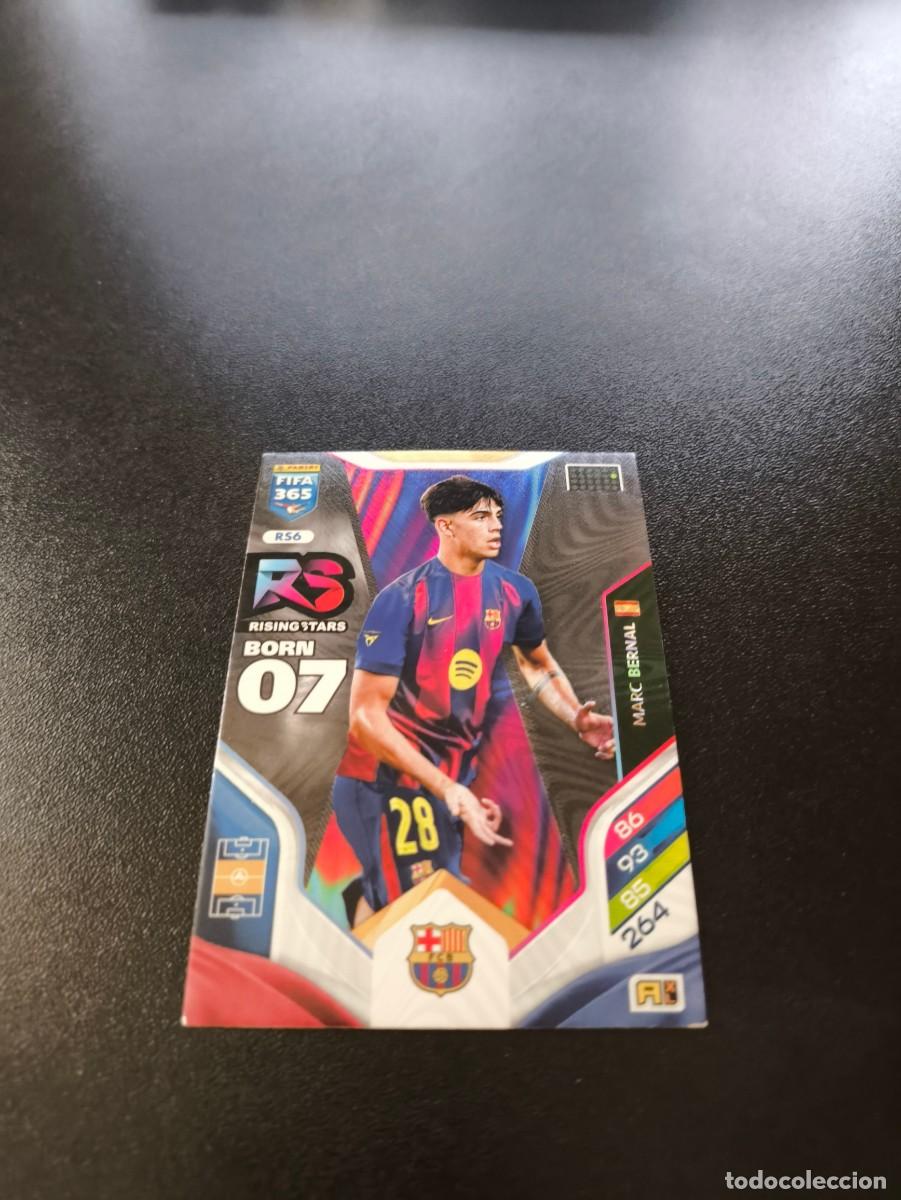Figurine di Calcio: RS6 Marc Bernal BARCELONA RISING STAR PANINI ADRENALYN FIFA 365 2025 2026 N LIGA ESTE