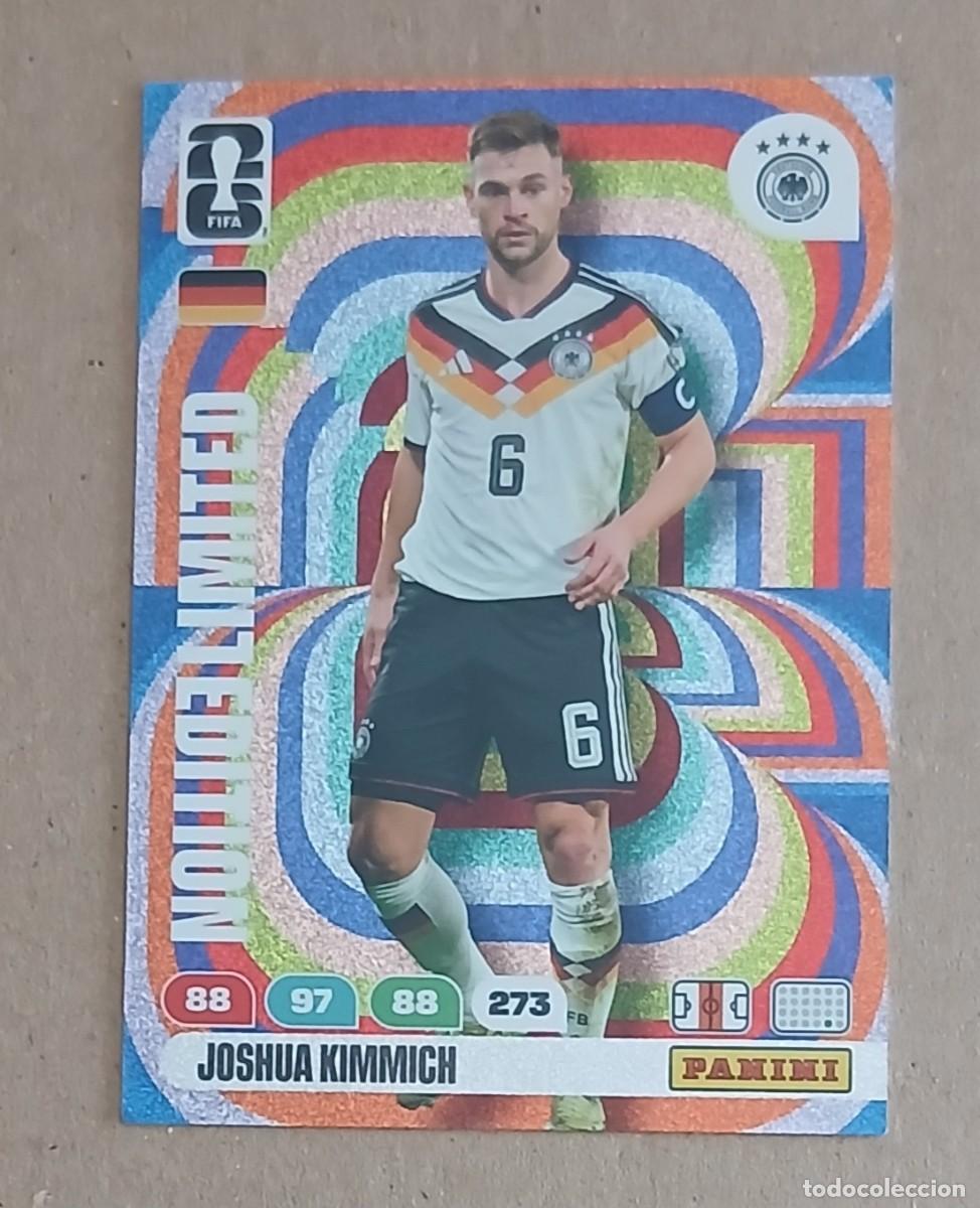 Cartes &agrave; collectionner de Football: CROMO JOSHUA KIMMICH ALEMANIA LIMITED EDITION ADRENALYN XL FIFA WORLD CUP 2026. Nuevo de sobre.