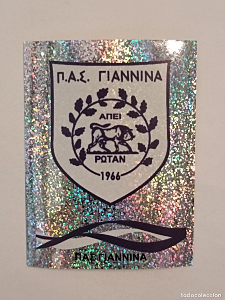 Cromos de F&uacute;tbol: #291 ESCUDO (PAS GIANNINA) SUPERLIGA GRECIA 09/10 PANINI