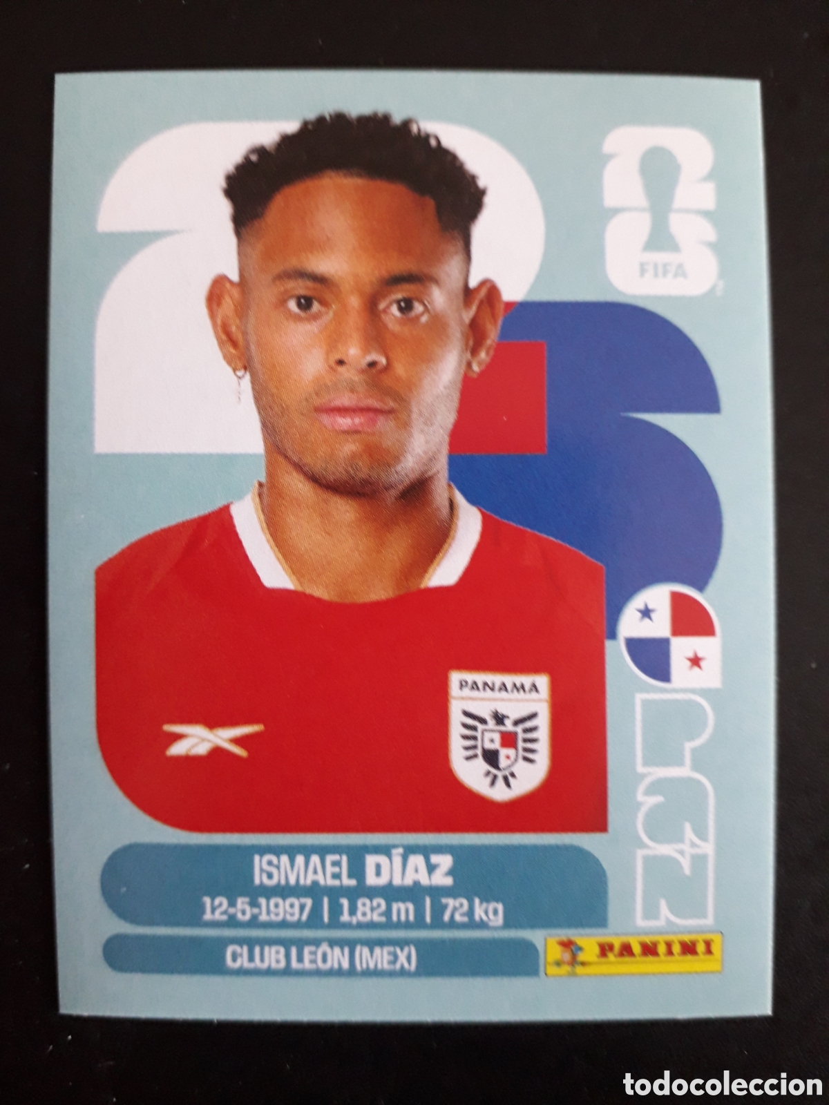 Cromos de F&uacute;tbol: D&Iacute;AZ PANAM&Aacute; PAN 16 MUNDIAL F&Uacute;TBOL 2026 FIFA WORLD CUP PANINI SIN PEGAR PEDIDO M&Iacute;NIMO 3&euro;